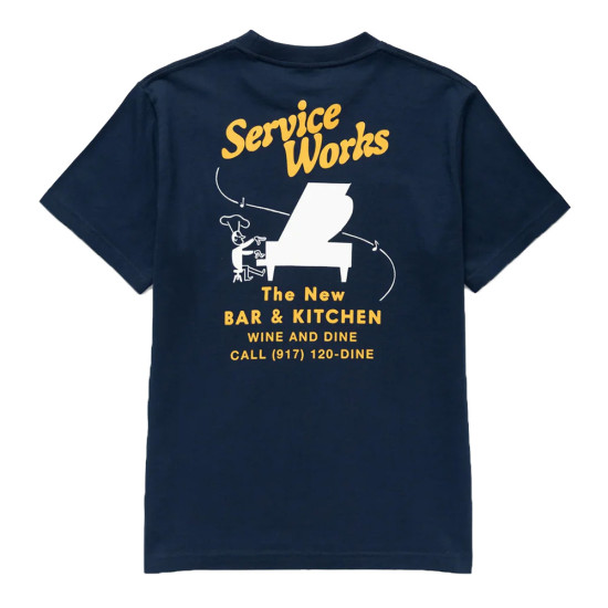 Service Works Unisex κοντομάνικη μπλούζα  Bar & Kitchen Tee